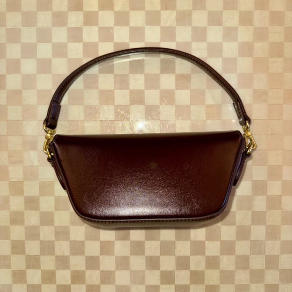 🆕 Anthropologie Delilah Horsebit Structured Mini Bag - Picture 6 of 6